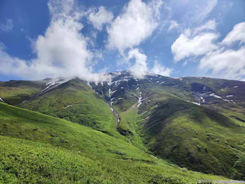 Pepper Peak in Clouds