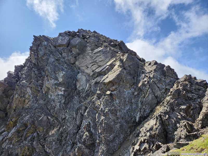 Homestretch to East Twin Peak