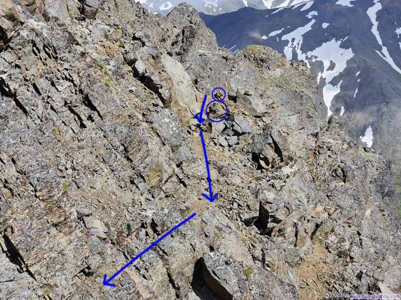 Path to East Twin Peak