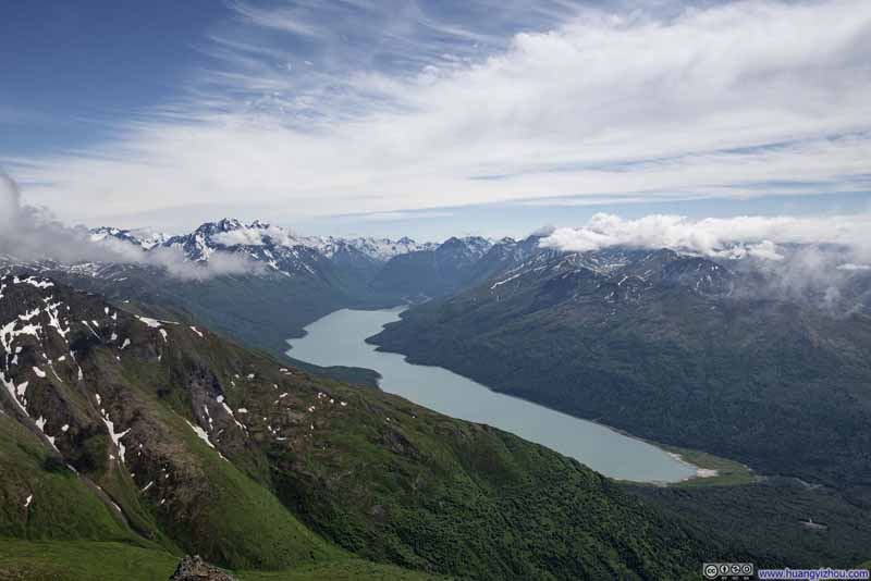 Overlooking Eklutna Lake