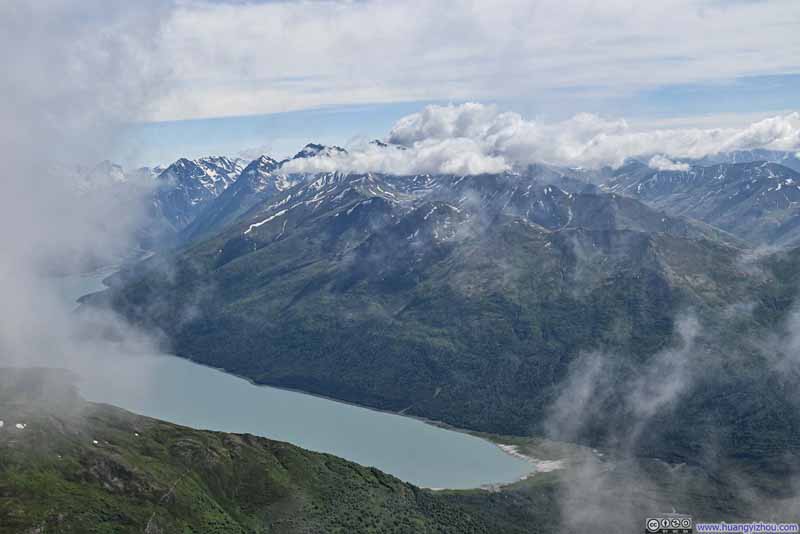 Passing Clouds over Eklutna Lake