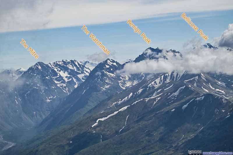 Mountains to the South