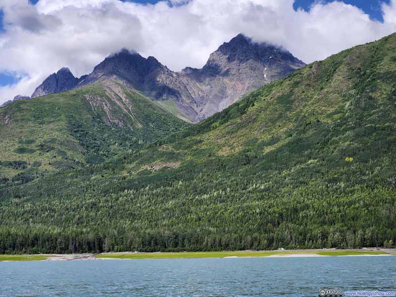 Twin Peaks from Eklutna Lake