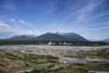 Mountains across Matanuska River