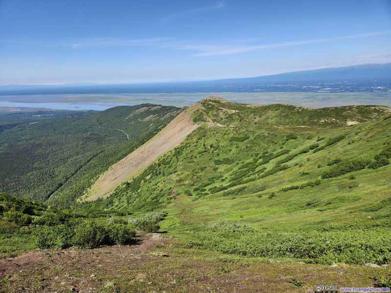 Trail through Steep Fields