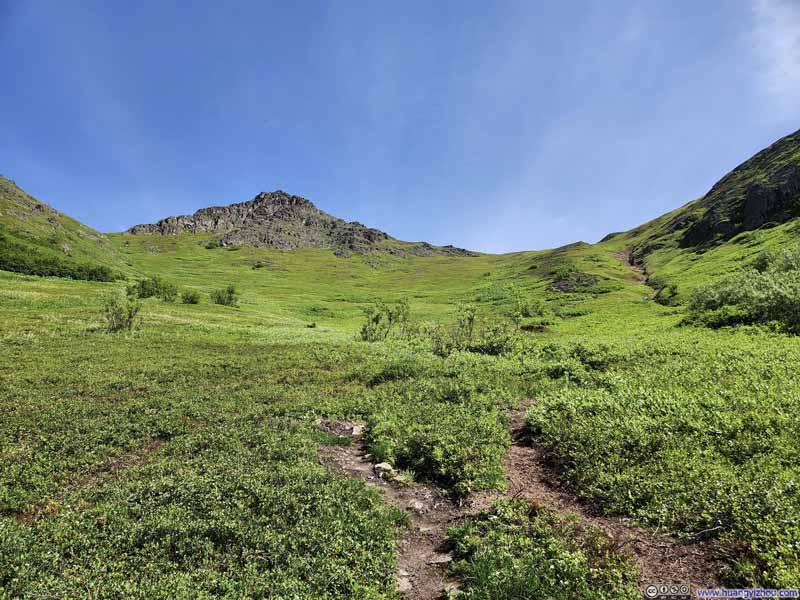 Trail to Gold Star Peak