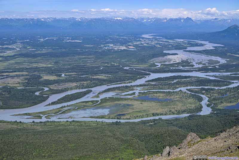 Confluence of Knik and Matanuska Rivers