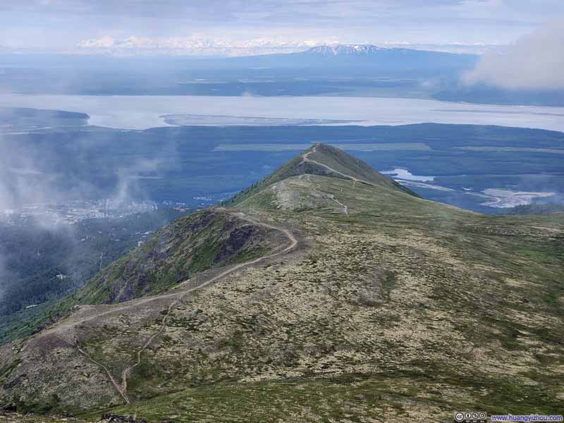 Trail from Mt Baldy Summit
