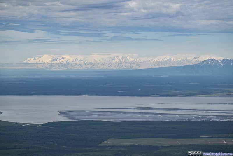 Distant Tordrillo Mountains