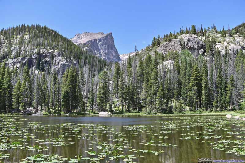 Hallett Peak from Nymph Lake