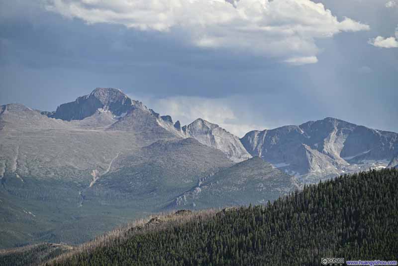 Longs Peak and Pagoda Mountain