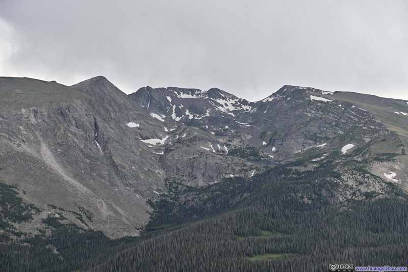 Mountains across Forest Canyon