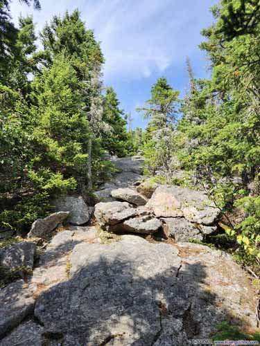 Trail on Rocks