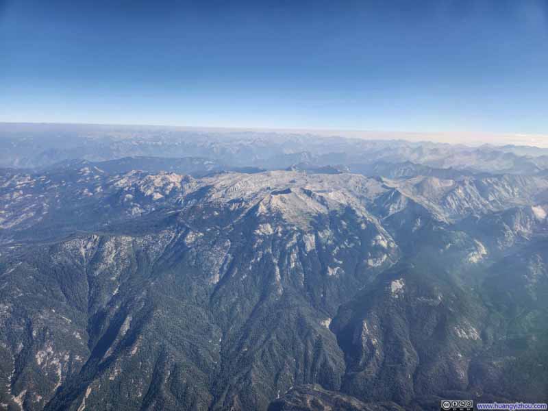 Mountains in Sequoia National Park