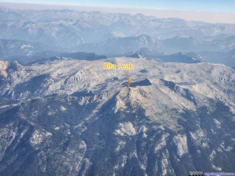 Mountains in Sequoia National Park