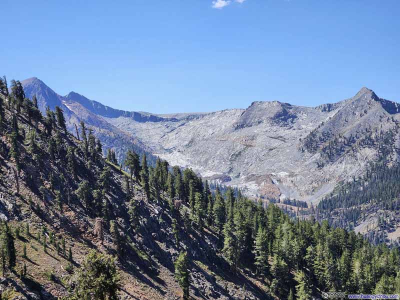 Mountains to the South