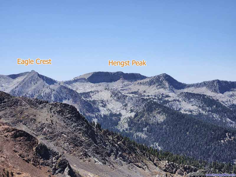 Mountains to the Southwest