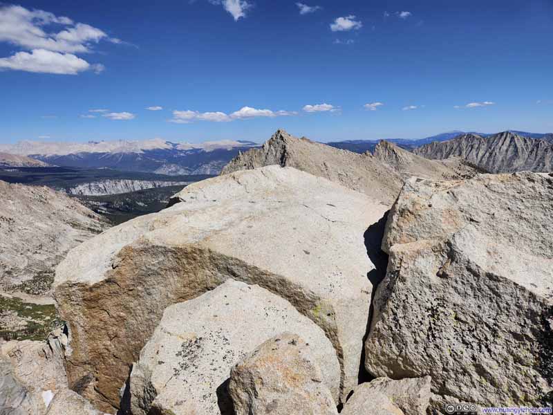 Boulder on Sawtooth Peak