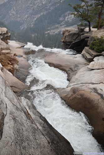 Upper Edge of Nevada Falls