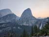Half Dome, Mt Broderick, Liberty Cap and Nevada Falls