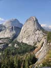 Half Dome, Mt Broderick, Liberty Cap and Nevada Falls