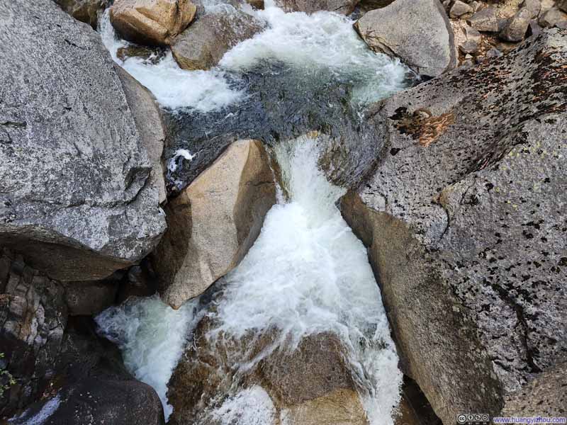Cascades along Merced River