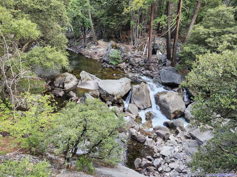 Cascades along Merced River