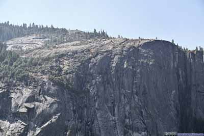 Cliffs along Merced River