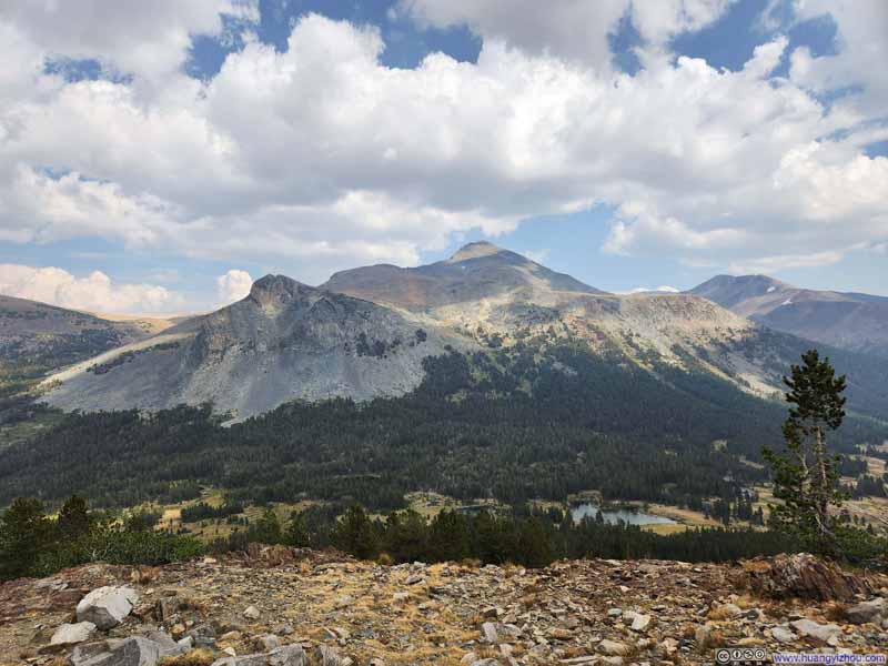 Mount Dana across Tioga Pass