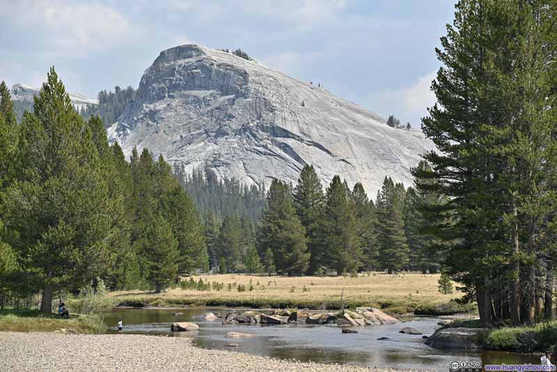 Lembert Dome beyond Tuolumne River