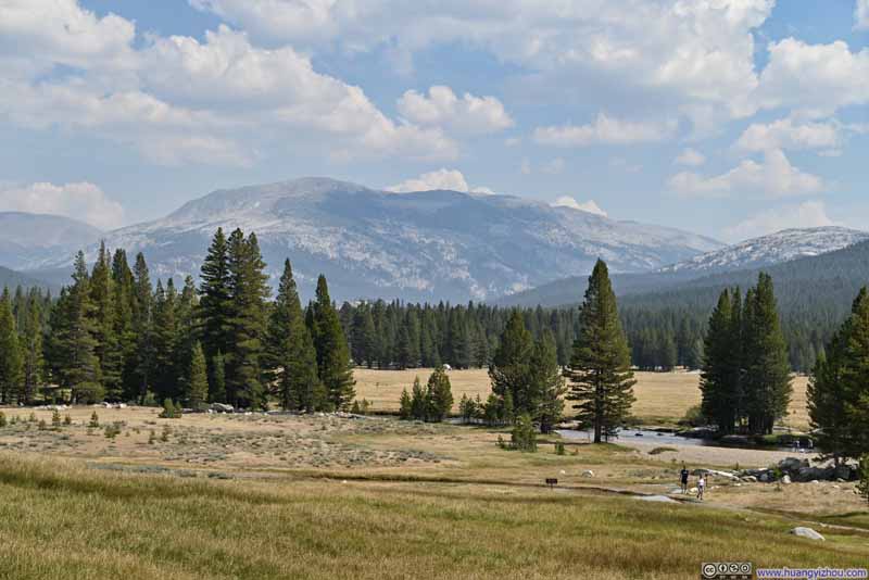 Mammoth Peak beyond Tuolumne River