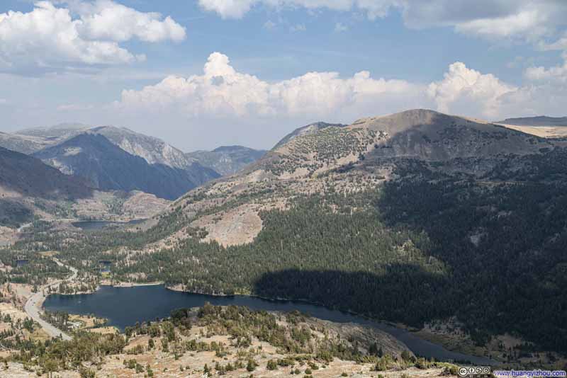 Mountains Surrounding Tioga Lake