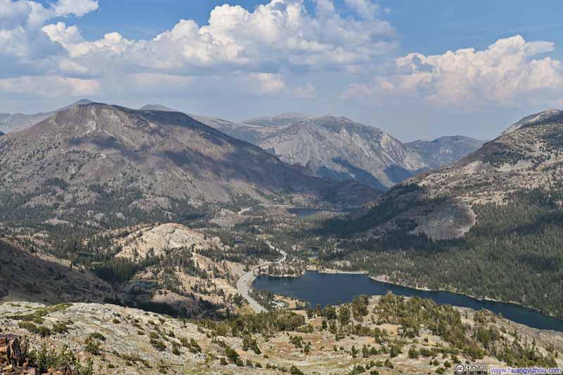 Mountains along Tioga Road