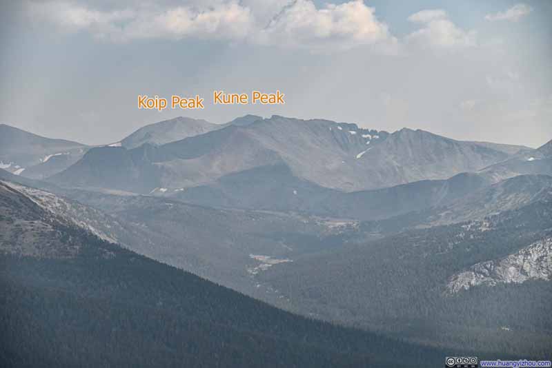 Mountains to the South