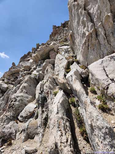 Steep Path to Matterhorn Peak