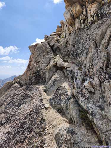 Narrow Path to Matterhorn Peak