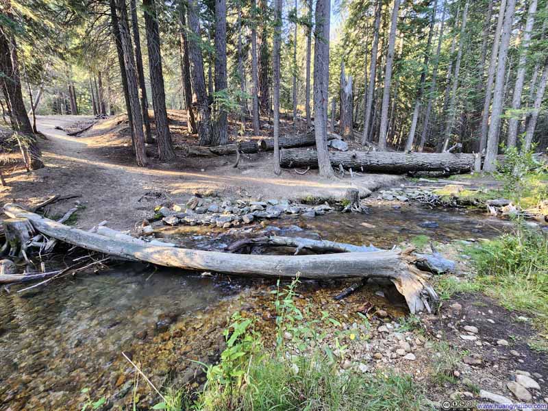 Crossing Robinson Creek