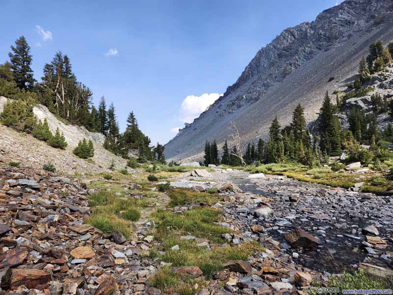 Trail along Horse Creek