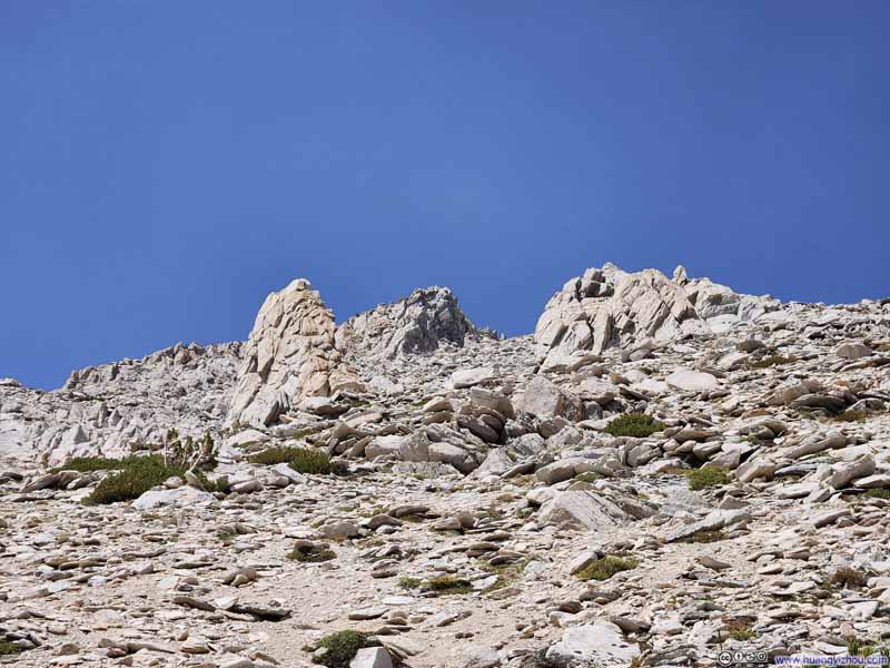 Steep Slope of Matterhorn Peak