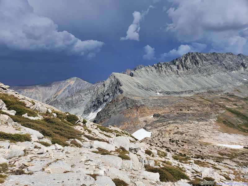Dark Clouds beyond Horse Creek Peak