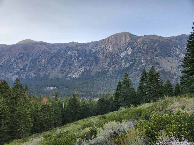 Mountains across Robinson Creek Valley