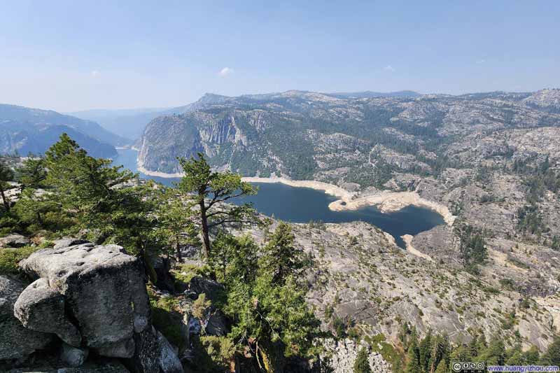Overlooking Donnell Lake