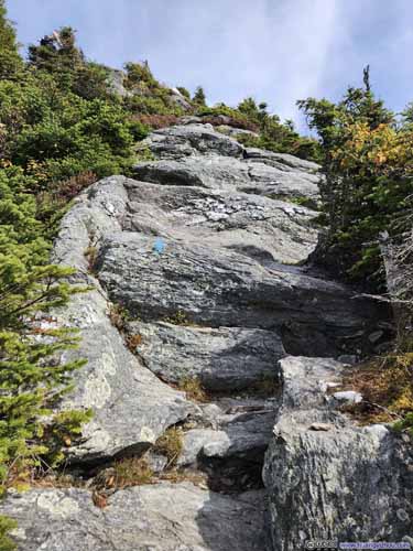 Steep Trail on Rocks