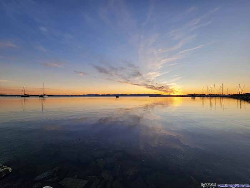 Lake Champlain at Sunset
