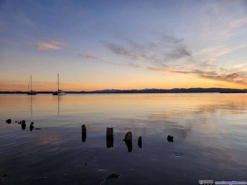 Lake Champlain at Sunset