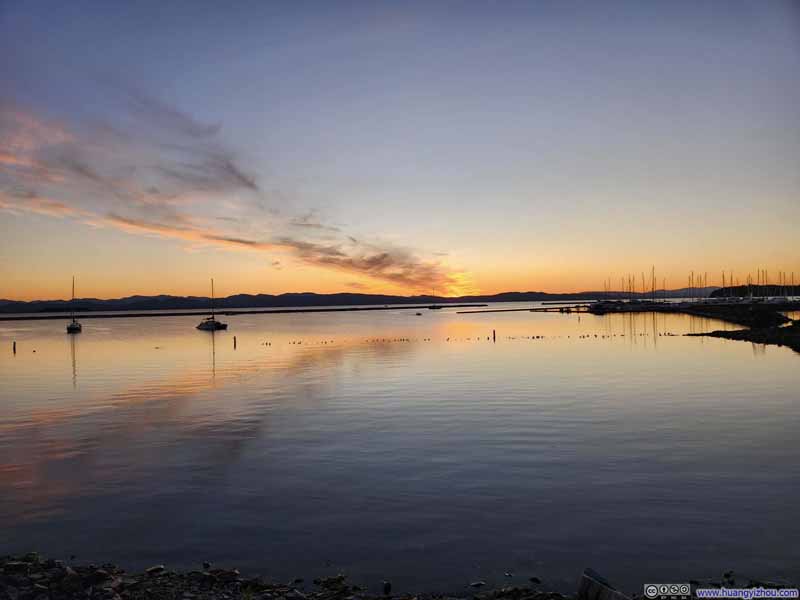 Lake Champlain at Sunset