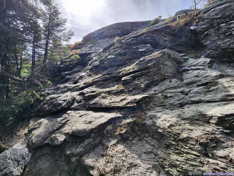 Steep Trail on Rocks