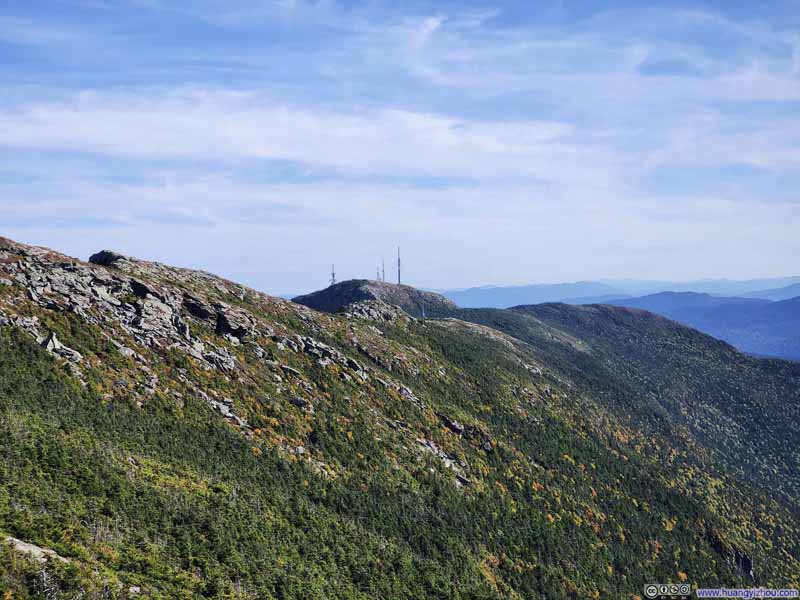 Looking Back at Ridgeline along Mt Mansfield