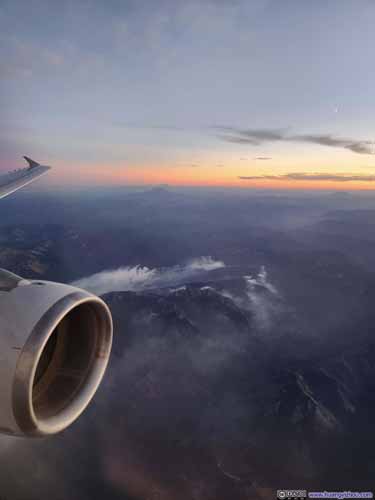 Overlooking Wildcat Fire