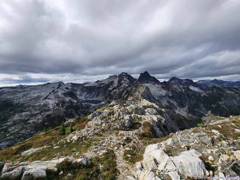 Mountains to the North